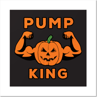 Pumpking Pumpkin Halloween Fitness Gym Workout Posters and Art